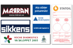 klistermärke dekal sticker klibba