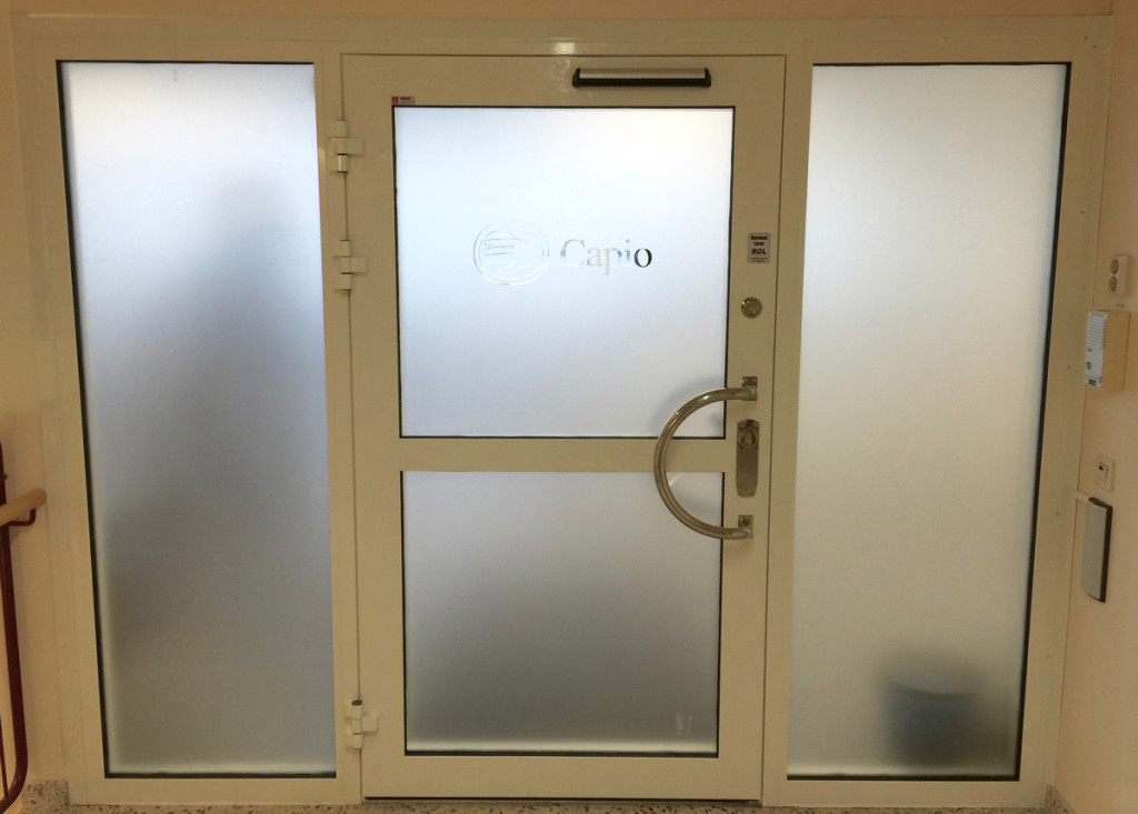 Fönsterdekor frostfilm etch