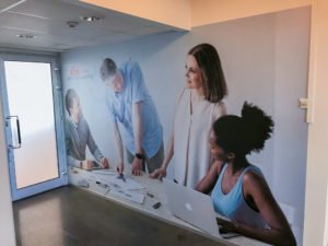 Väggfolie mural