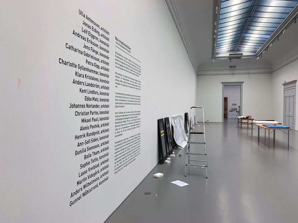 väggtext folie systemtext vinyl