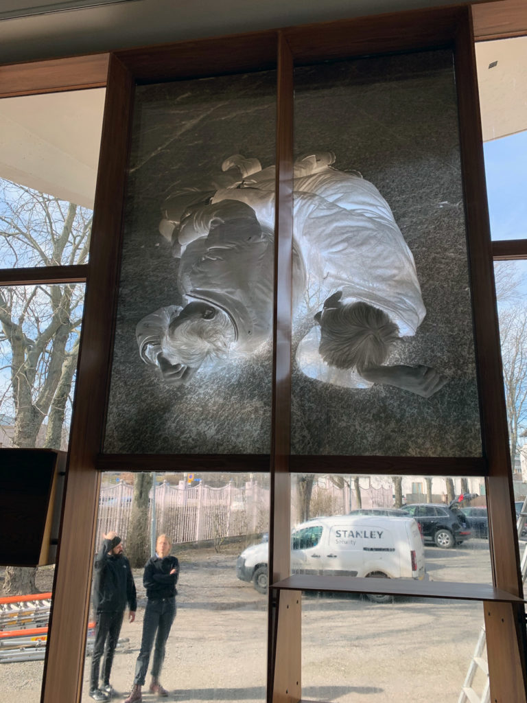 konstfack negativ fönsterdekor